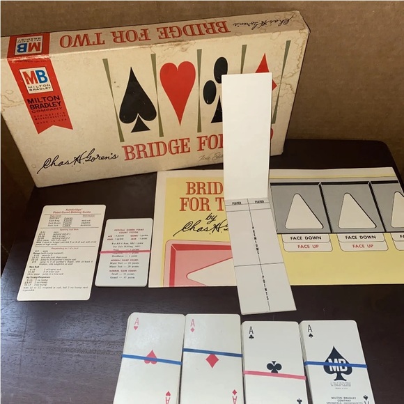 Milton Bradley's Bridge Card Game vintage 1964 Goren's Fine Edition - Picture 4 of 6